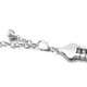 Metal Border Belt with Diamante's - Silver